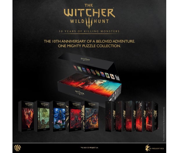 Merch Good Loot The Witcher 3: Wild Hunt 10th Anniversary Puzzle - 1365070 - zdjęcie 4